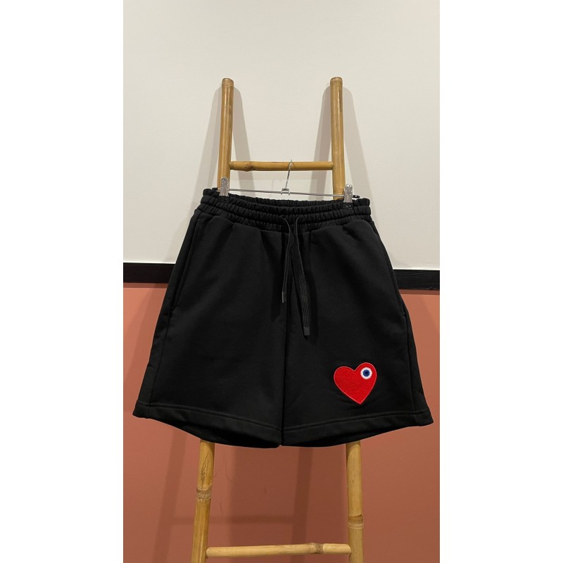 SHORT NOIR COEUR ROUGE SHORT NOIR COEUR ROUGE