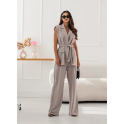 Ensemble blazer LORENA taupe