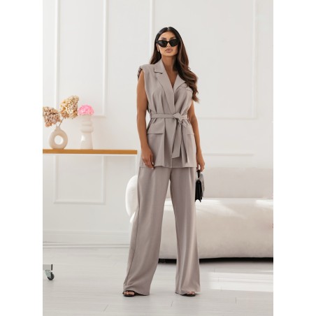 Ensemble blazer LORENA taupe