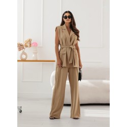 Ensemble blazer LORENA camel